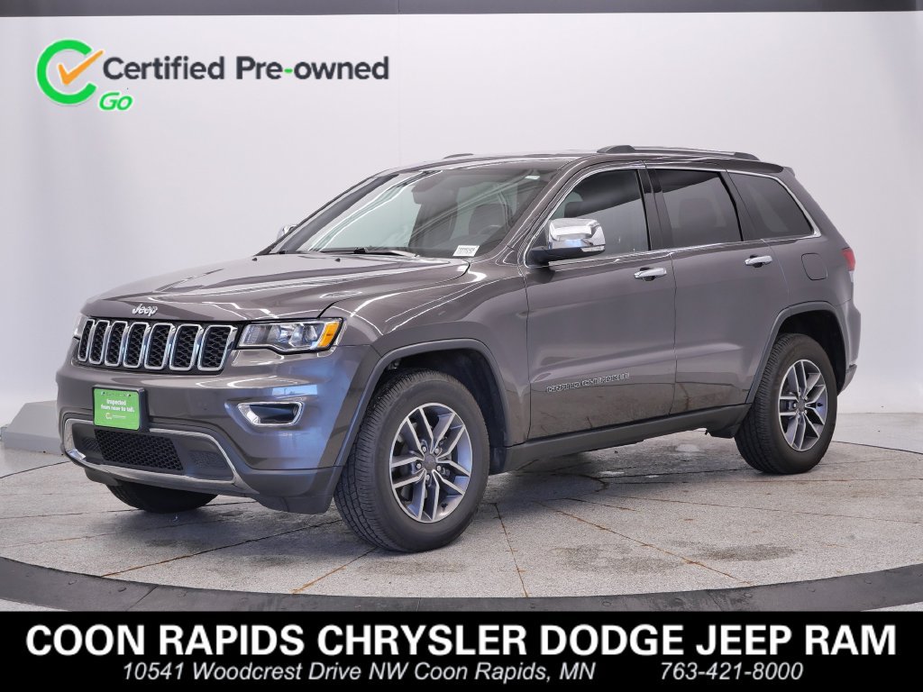 Certified 2020 Jeep Grand Cherokee Limited w/ Trailer Tow Group IV AWD/4WD 360° Tour
