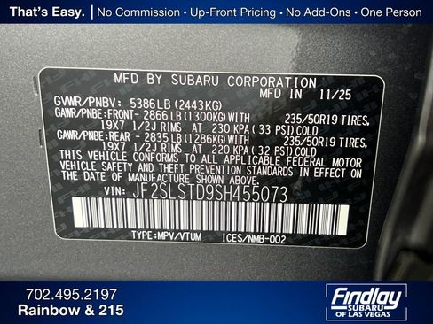 New 2025 Subaru Forester Touring image 36