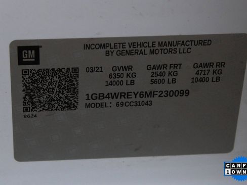 Used 2021 Chevrolet Silverado 3500 W/T w/ WT Fleet Convenience Package image 48