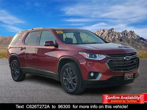 Used 2020 Chevrolet Traverse RS image 1