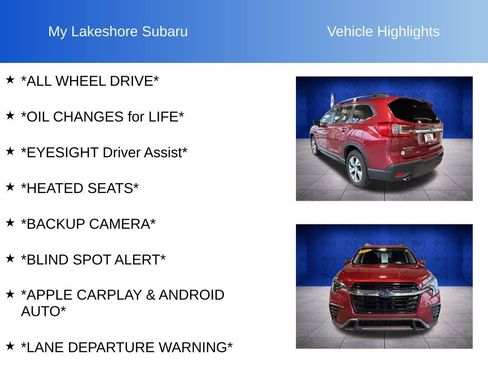 Certified 2024 Subaru Ascent Premium w/ Convenience Package image 6