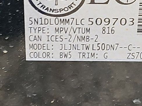 Used 2020 INFINITI QX60 Luxe image 8