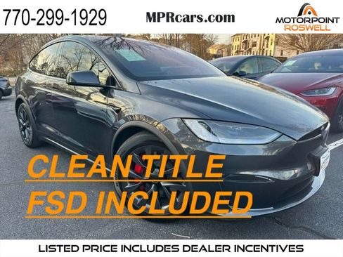 Used 2024 Tesla Model X Plaid AWD/4WD image 1