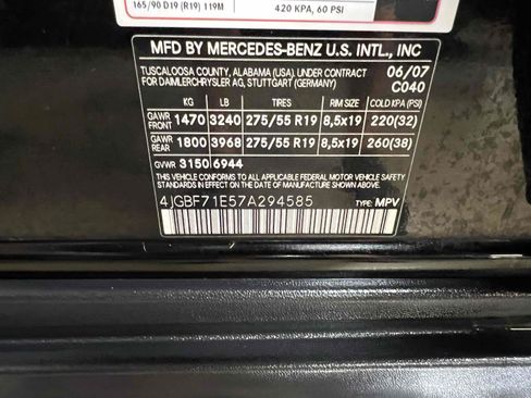 Used 2007 Mercedes-Benz GL 450 4MATIC image 12