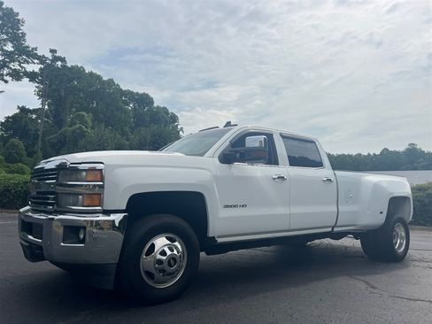 Used 2015 Chevrolet Silverado 3500 LTZ w/ Duramax Plus Package AWD/4WD image 1