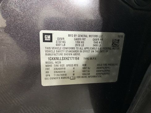 Used 2017 GMC Acadia SLE w/ Driver Alert Package I image 12