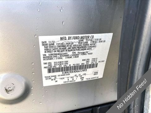 Used 2013 Lincoln MKS AWD image 29