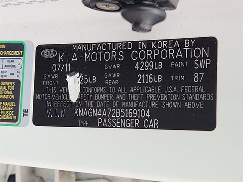 Used 2011 Kia Optima EX w/ Premium Pkg image 28