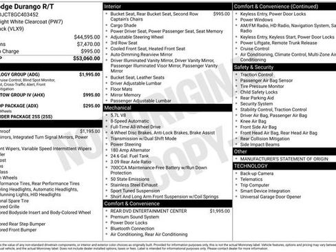 Used 2016 Dodge Durango R/T w/ Technology Group image 6