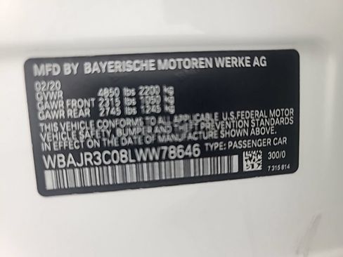 Used 2020 BMW 530i RWD image 40