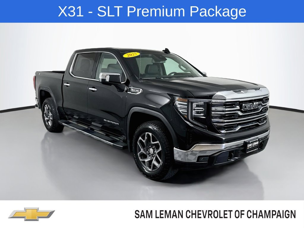 Used 2025 GMC Sierra 1500 SLT w/ SLT Premium Package AWD/4WD image 1