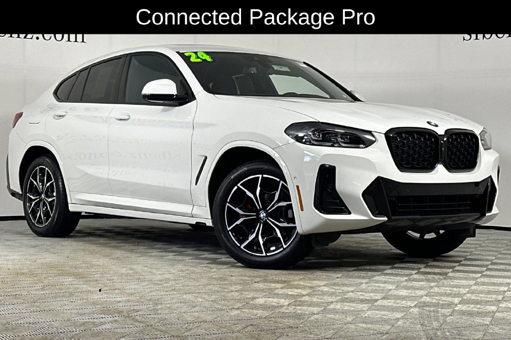 Used 2024 BMW X4 xDrive30i w/ M Sport Package AWD/4WD image 2