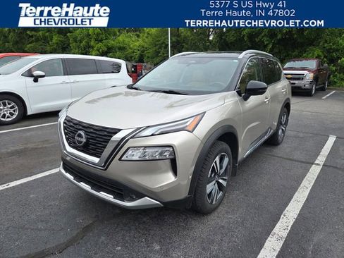 Used 2022 Nissan Rogue Platinum w/ Head-Up Display Package AWD/4WD image 1