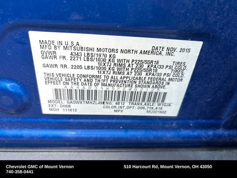 Used 2015 Mitsubishi Outlander Sport ES image 29