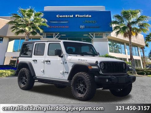 Used 2025 Jeep Wrangler Unlimited Sport S 4xe AWD/4WD image 1