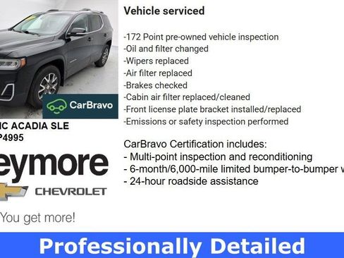 Certified 2023 GMC Acadia SLE w/ Driver Convenience Package image 54