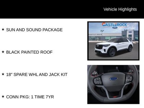 New 2026 Ford Explorer ST w/ Sun And Sound Package image 7