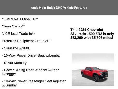 Used 2024 Chevrolet Silverado 1500 ZR2 image 4