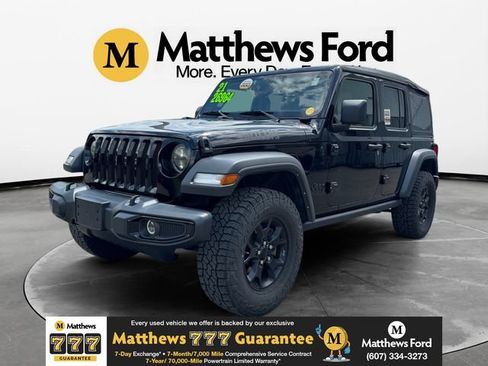 Used 2021 Jeep Wrangler Unlimited Sport AWD/4WD image 1