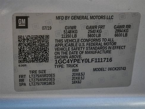 Used 2020 Chevrolet Silverado 2500 LTZ w/ LTZ Premium Package image 39