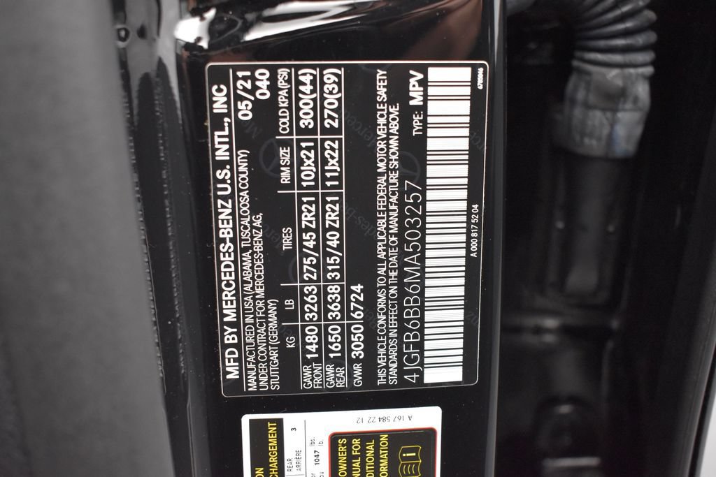 Used 2021 Mercedes-Benz GLE 53 AMG 4MATIC w/ Parking Assistance Package image 16