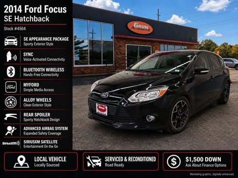 Used 2014 Ford Focus SE w/ Equipment Group 201A FWD image 2