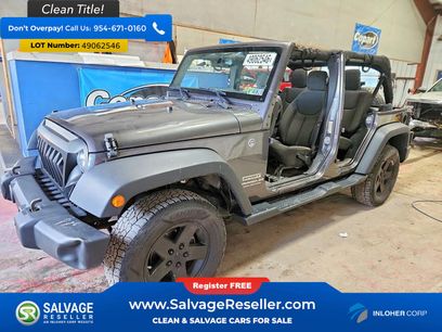 Used 2016 Jeep Wrangler Unlimited Sport w/ Quick Order Package 23S