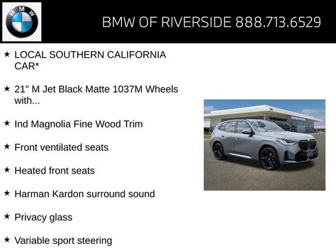 Certified 2026 BMW X3 xDrive30 w/ M Sport Package AWD/4WD image 15