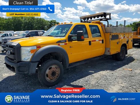 Used 2015 Ford F550 2WD Crew Cab Super Duty w/ Power Equipment Group image 1