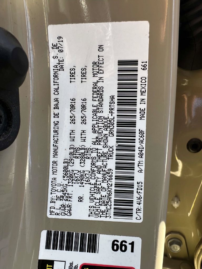 Used 2019 Toyota Tacoma TRD Off-Road AWD/4WD image 29