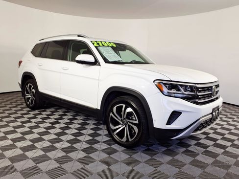 Used 2021 Volkswagen Atlas SEL Premium AWD/4WD image 3