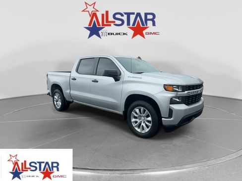 Used 2022 Chevrolet Silverado 1500 Custom RWD image 1