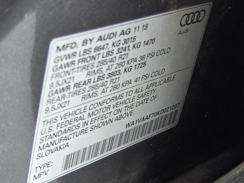 Used 2019 Audi Q7 3.0T Prestige w/ Prestige Package AWD/4WD image 32