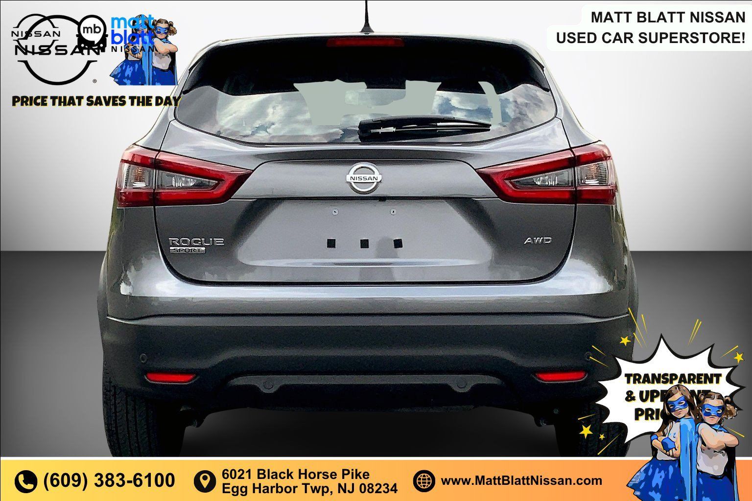 Used 2020 Nissan Rogue Sport S AWD/4WD image 3