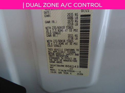 Certified 2021 Nissan Rogue SV image 18