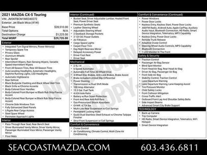 Used 2021 MAZDA CX-5 Touring