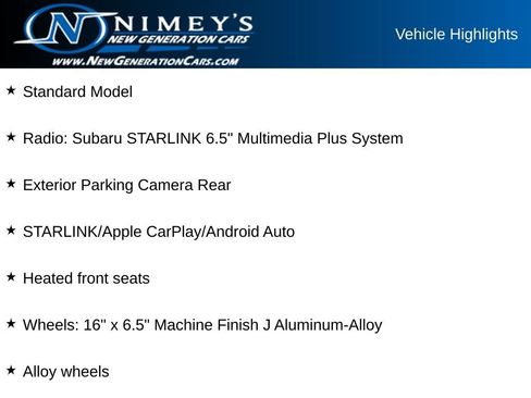 Used 2023 Subaru Impreza 2.0i Premium AWD/4WD image 10