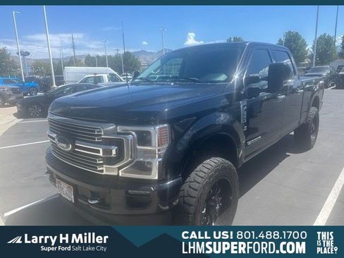 Used 2021 Ford F350 Limited w/ FX4 Off-Road Package AWD/4WD image 1