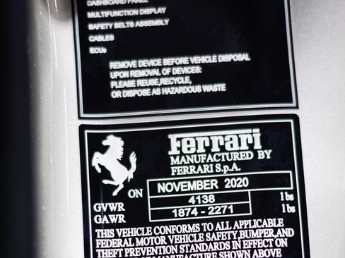 Used 2021 Ferrari F8 Tributo image 32