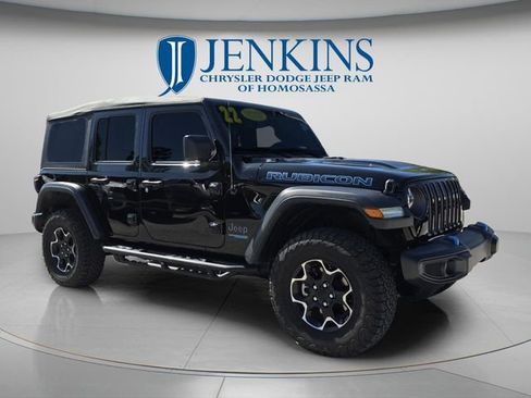 Certified 2022 Jeep Wrangler Unlimited Rubicon 4xe AWD/4WD image 2