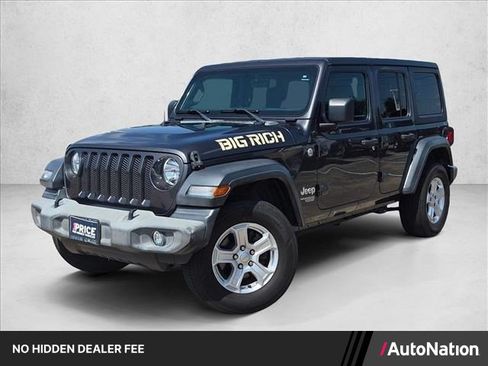 Used 2021 Jeep Wrangler Unlimited Sport AWD/4WD image 1
