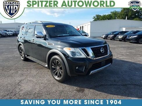 Used 2018 Nissan Armada Platinum w/ Captain Seat Package AWD/4WD image 1