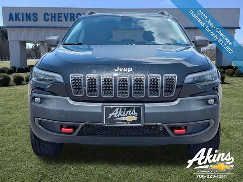 Used 2020 Jeep Cherokee Trailhawk w/ Comfort/Convenience Group AWD/4WD image 9