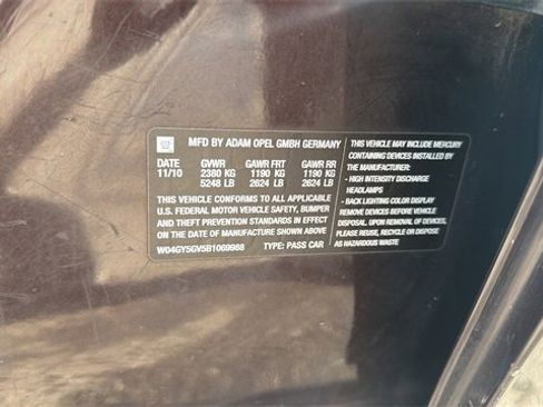 Used 2011 Buick Regal CXL Turbo w/ TO4 Preferred Equipment Group image 29