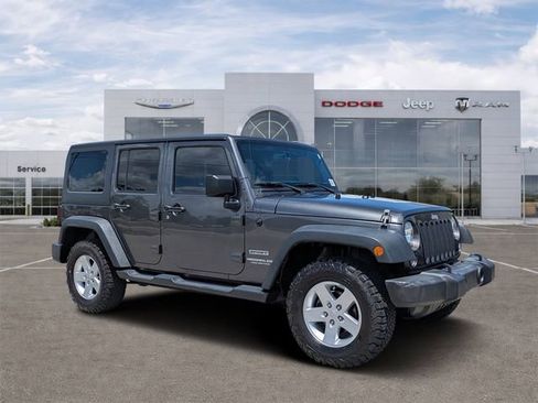 Certified 2017 Jeep Wrangler Unlimited Sport w/ Quick Order Package 24S AWD/4WD image 1