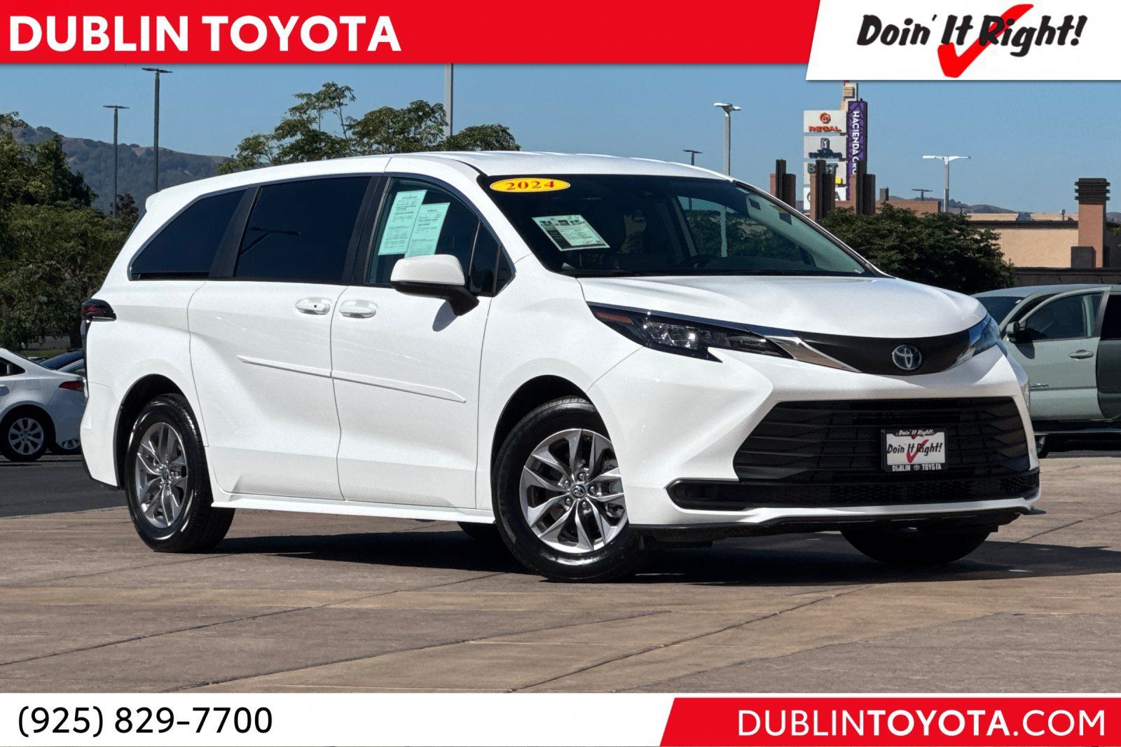 Used 2024 Toyota Sienna LE AWD/4WD 360° Tour