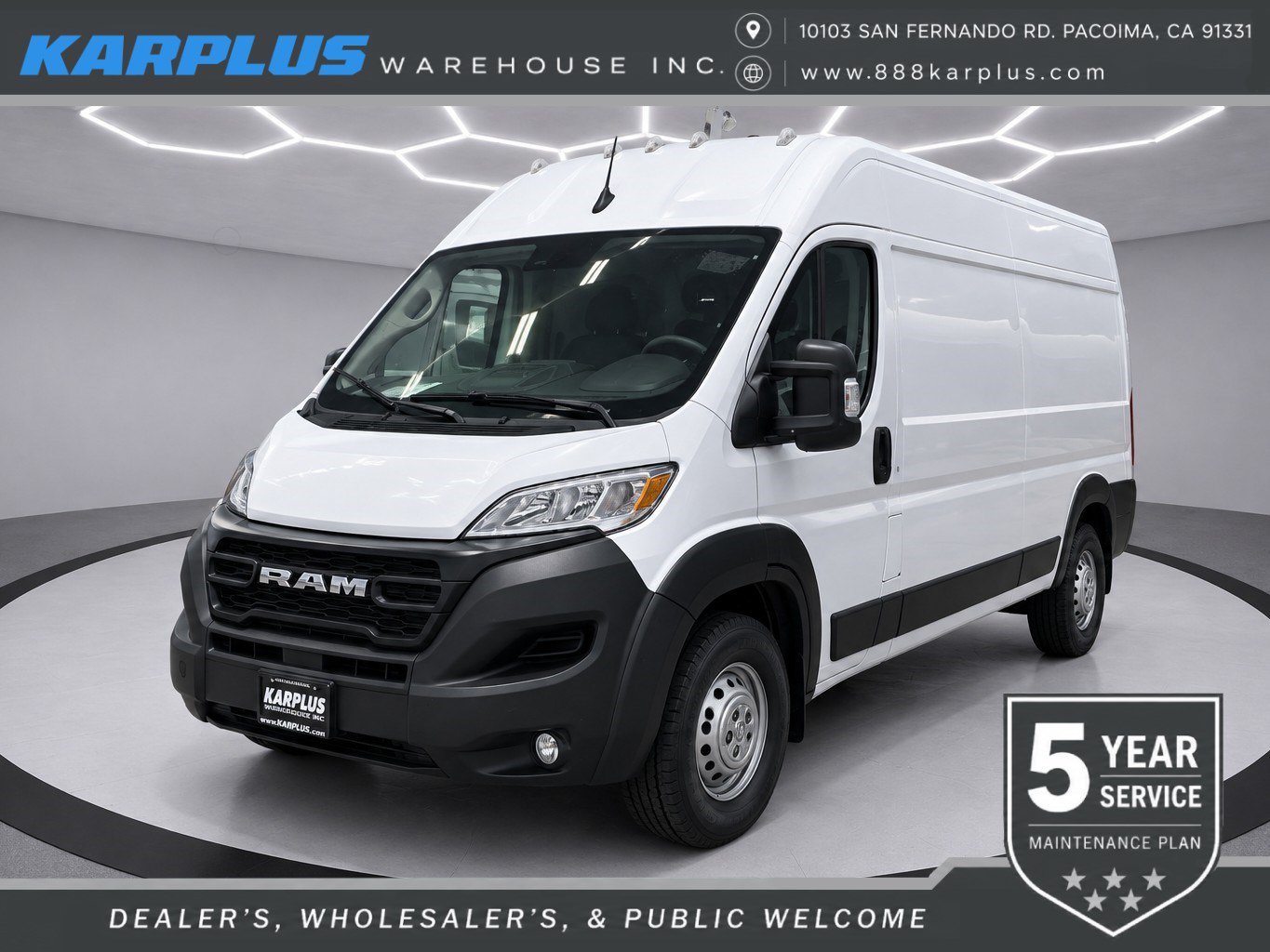 Used 2025 RAM ProMaster 2500 w/ Convenience Group FWD image 1