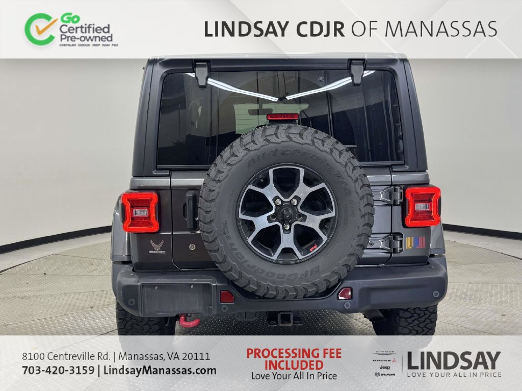 Certified 2019 Jeep Wrangler Unlimited Rubicon w/ Dual Top Group AWD/4WD image 8