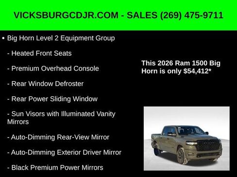 New 2026 RAM 1500 Big Horn image 11