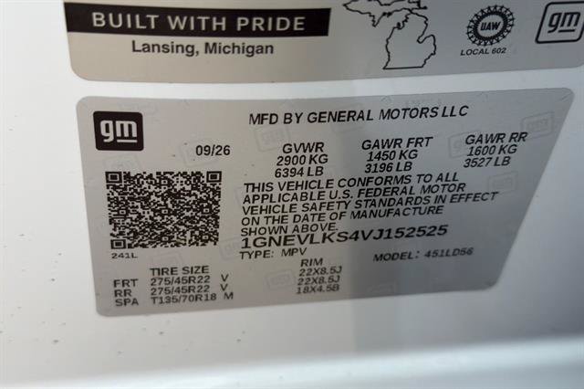 New 2027 Chevrolet Traverse RS AWD/4WD image 34
